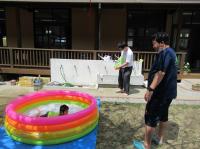ついでに泳ぐ練習も ついでに泳ぐ練習も