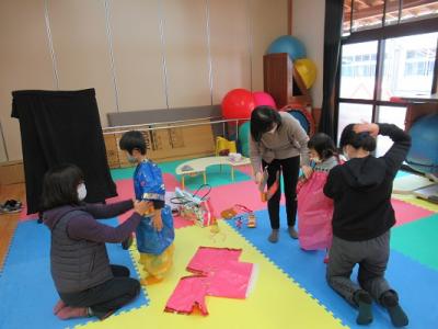 衣装替え 衣装替え