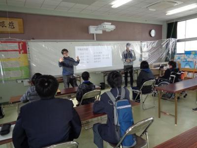立候補者説明会① 立候補者説明会①